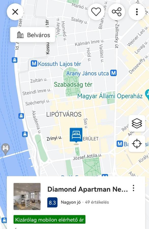 Diamond Apartman Near To Basilica Budapeste Exterior foto